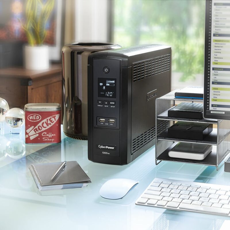 CyberPower BRG1000AVRLCD Intelligent LCD UPS Systems - Thumbnail 3