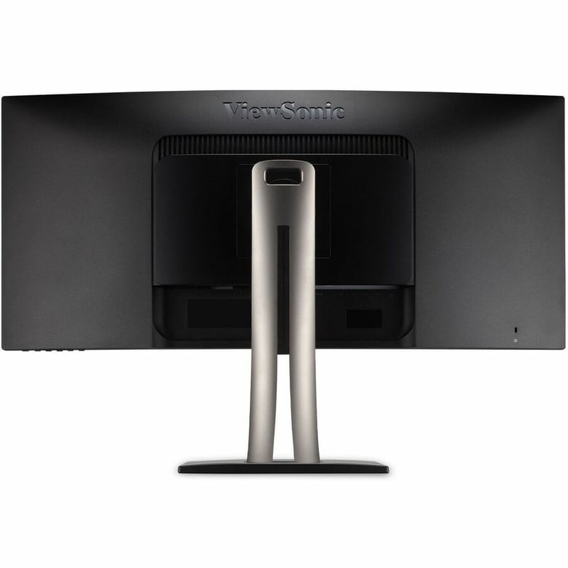 ViewSonic ColorPro VP3456a - 34" 21:9 Curved UWQHD Monitor with 75Hz, FreeSync, 100W USB C, RJ45, sRGB - 400 cd/m
