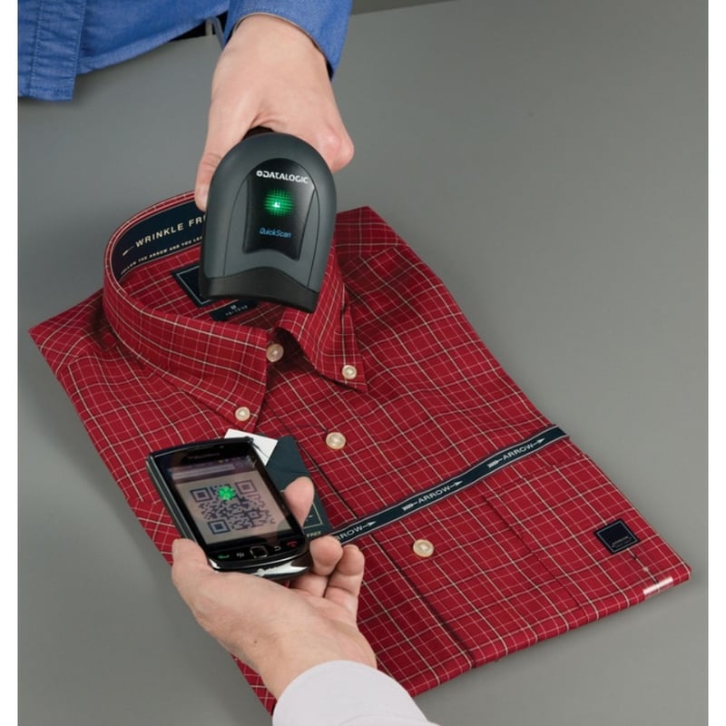 Datalogic QuickScan QD2430 Handheld Barcode Scanner - Thumbnail 3