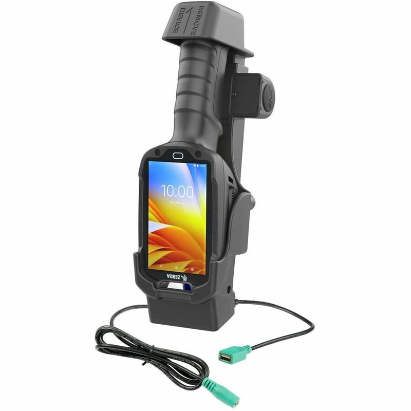 RAM Mounts Powered Dock + Single USB-A for Zebra TC8300 - Thumbnail 2