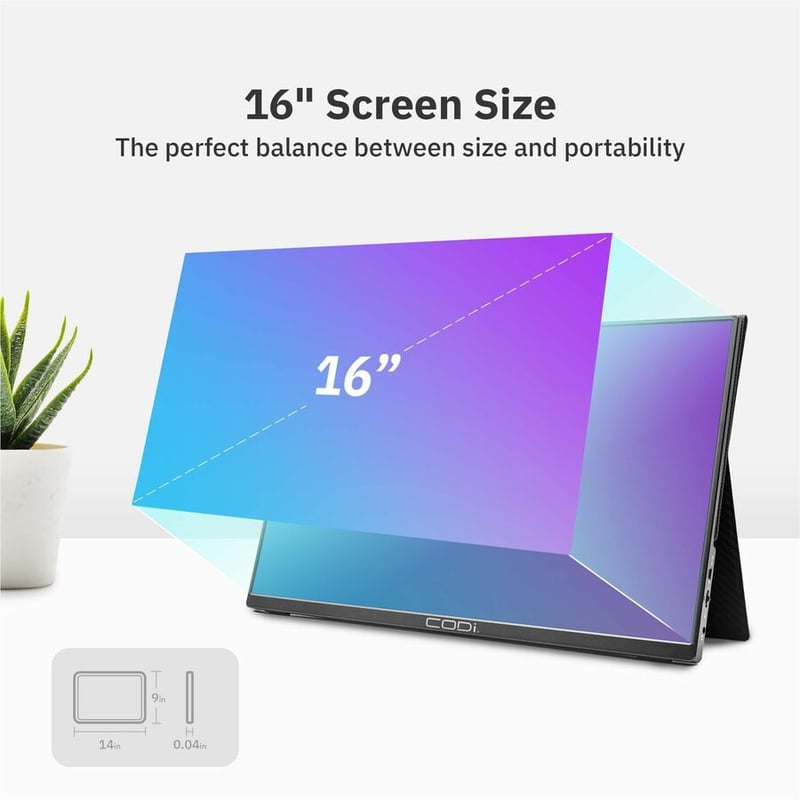 16IN PORTABLE MONITOR - Thumbnail 3