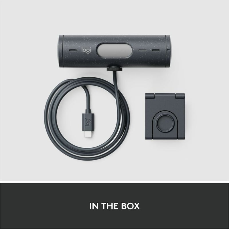 Logitech BRIO 500 Webcam - 4 Megapixel - 60 fps - Graphite - USB Type C