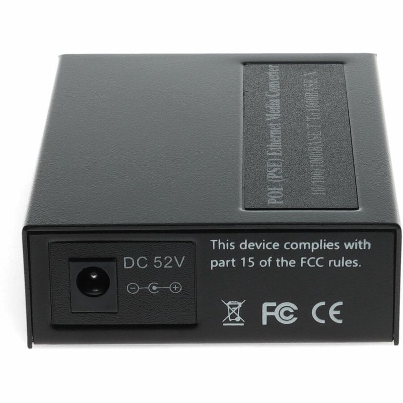 1GBS 1 RJ-45 TO 2 SFP PORT MEDIA CONVERTER STANDALONE KIT - Thumbnail 4