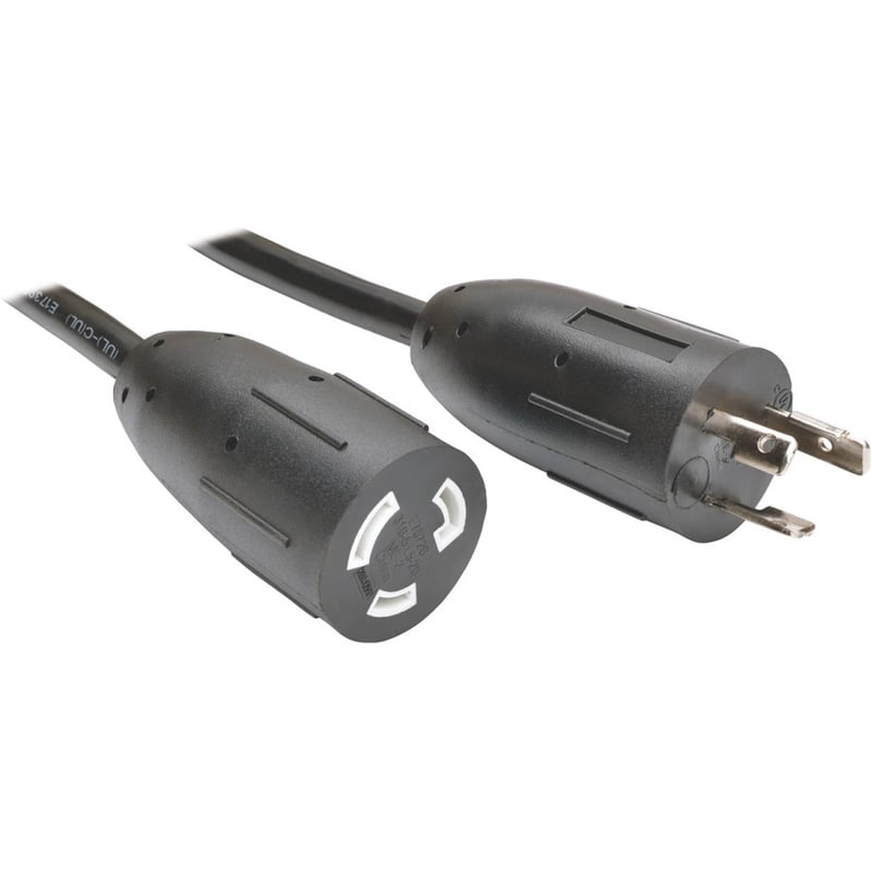 Eaton Tripp Lite Series Power Extension Cord, NEMA L5-20P to NEMA L5-20R- Heavy-Duty, 20A, 125V, 12 AWG, 6 ft. (1.83 m), Black, Locking Connectors - Thumbnail 2