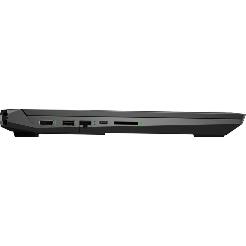 HP Pavilion Gaming 15-dk0000 15-dk0030nr 15.6" Gaming Notebook - Intel Core i7 9th Gen i7-9750H - 8 GB - 256 GB SSD - Shadow Black, Green Chrome - Thumbnail 3