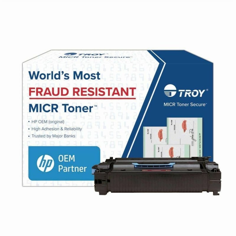 TROY M806E MICR TONER SECURE CARTRIDGE - Thumbnail 1