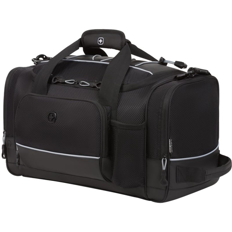 SwissGear Apex 9000200006 Carrying Case Rugged (Duffel) Travel Essential - Black Dobby