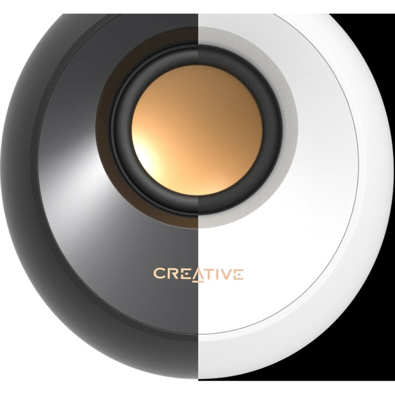 Creative Pebble 2.0 Speaker System - 4.40 W RMS - White - Thumbnail 5