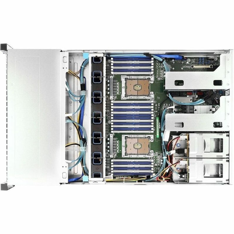 ASROCK RACK RM23724-C622LM/22E 2U RACKMOUNT STORAGE SERVER BAREBONE 24 BAYS 2ND - Thumbnail 2