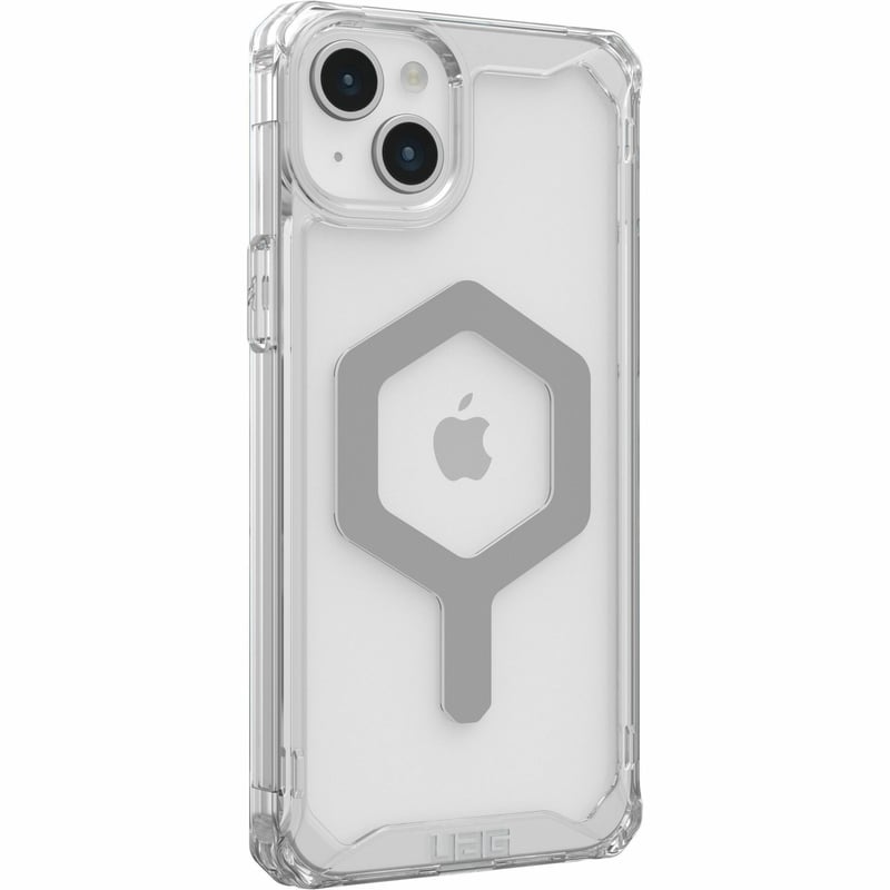 Urban Armor Gear Plyo iPhone 15 Plus Case - Ice/Silver - Thumbnail 1