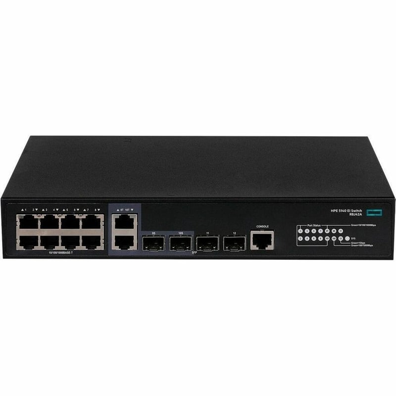 HPE FlexNetwork 5140 8G 2SFP 2GT Combo EI Switch - Thumbnail 3