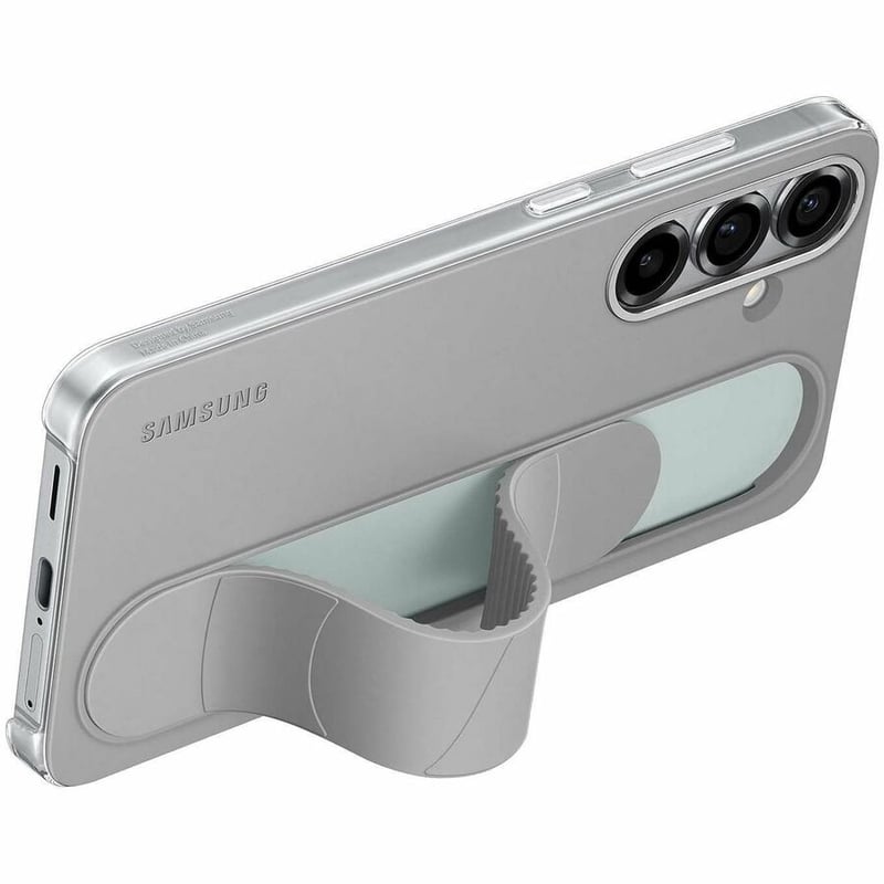 Samsung Galaxy S25+ Standing Grip Case, Gray - Thumbnail 5