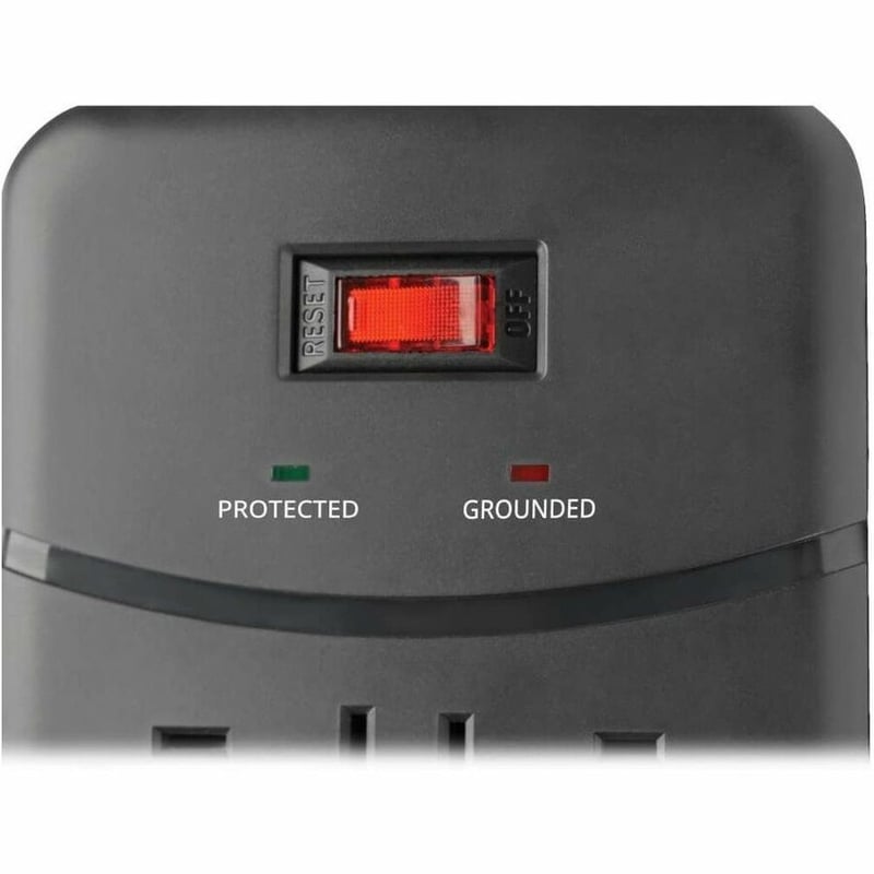 Tripp Lite by Eaton Protect It! 12-Outlet Surge Protector 8 ft. (2.43 m) Cord 4320 Joules Tel/Modem/Coax Protection 2 USB Ports Black