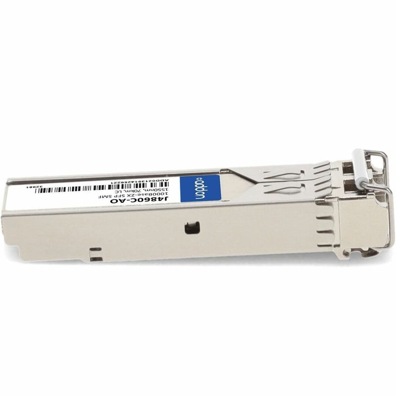 AddOn HP J4860C Compatible TAA Compliant 1000Base-ZX SFP Transceiver (SMF, 1550nm, 70km, LC) - Thumbnail 2