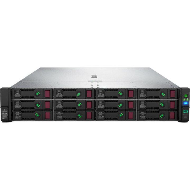 HP DL380 G10 2U SILVER 4210 32GB RAM 12GB/S SAS 1X500 W - Thumbnail 2