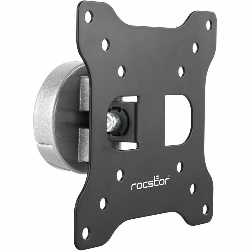 Rocstor ErgoReach Wall Mount for Monitor, LED Display, Flat Panel Display, LCD Display, TV - Silver Gray - Thumbnail 1
