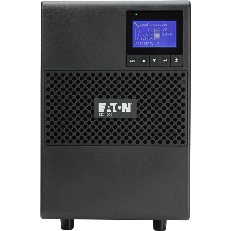 Eaton 9SX 1000VA 900W 120V Online Double-Conversion UPS - 6 NEMA 5-15R Outlets, Cybersecure Network Card Option, Extended Run, Tower - Thumbnail 1