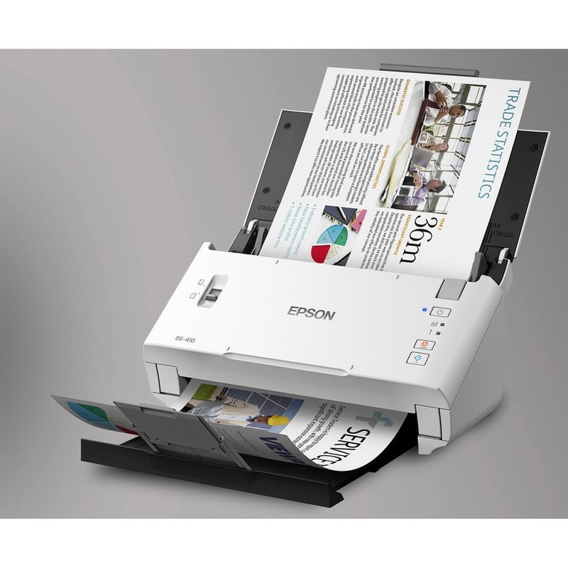 Epson DS-410 Sheetfed Scanner - 600 dpi Optical - Thumbnail 5