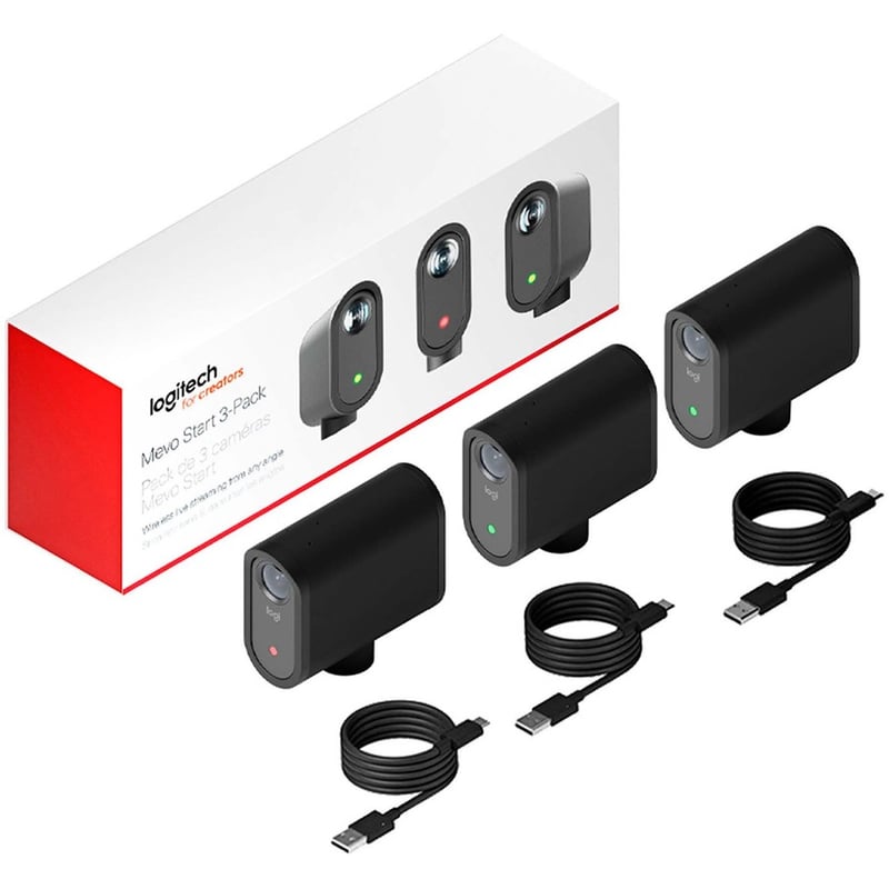 Mevo Start Webcam - 12 Megapixel - Black - USB Type C - 1 Pack(s)