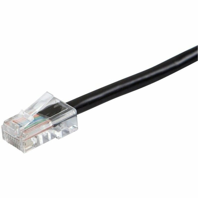 MONOPRICE CAT5E 100FT BLACK PATCH CABLE_ UTP_ 24AWG_ 350MHZ_ PURE BARE COPPER_ R - Thumbnail 2