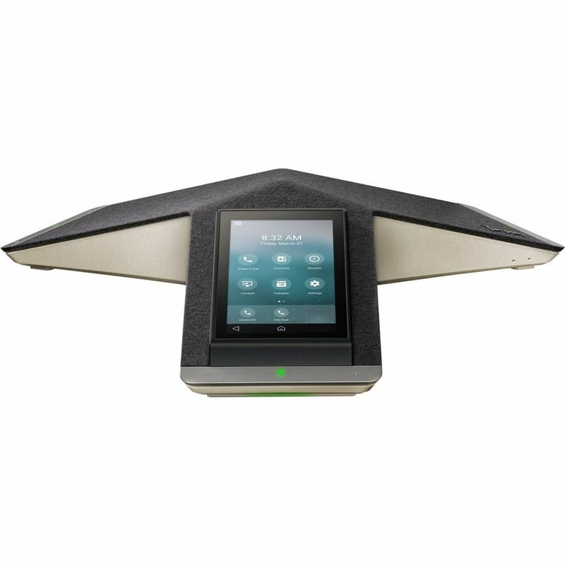 Poly Trio C60 IP Conference Station - Corded/Cordless - Bluetooth, Wi-Fi - Black - Thumbnail 2