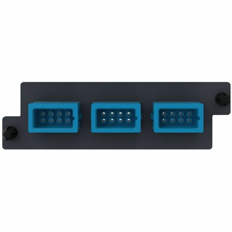 Ortronics Infinium acclAIM, Fiber Conversion Adapter Panels, 24 Fiber, Blue - Thumbnail 2
