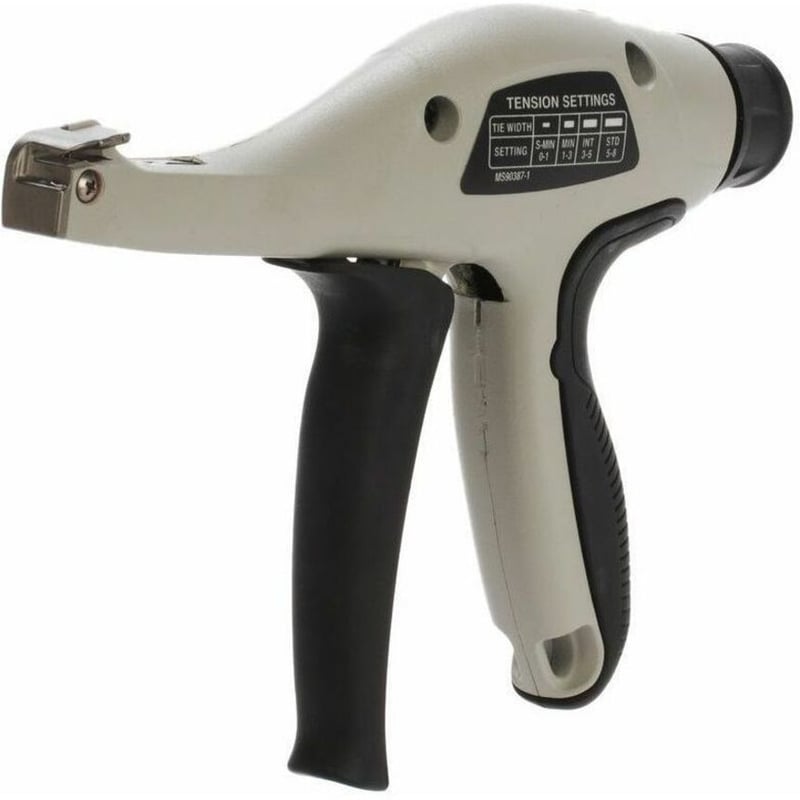 Panduit GS2B-E Cable Tie Hand Tool, Light Gray, Black, 7.82x1.28" , PK1 - Thumbnail 4