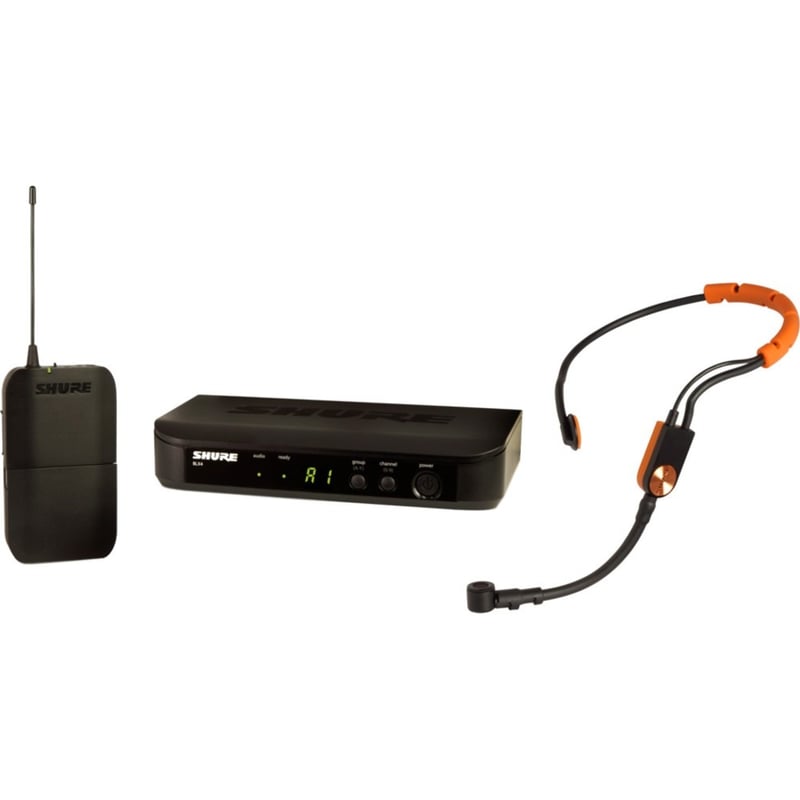 Shure Wireless Fitness Headset System with SM31FH Headset Microphone - Thumbnail 1