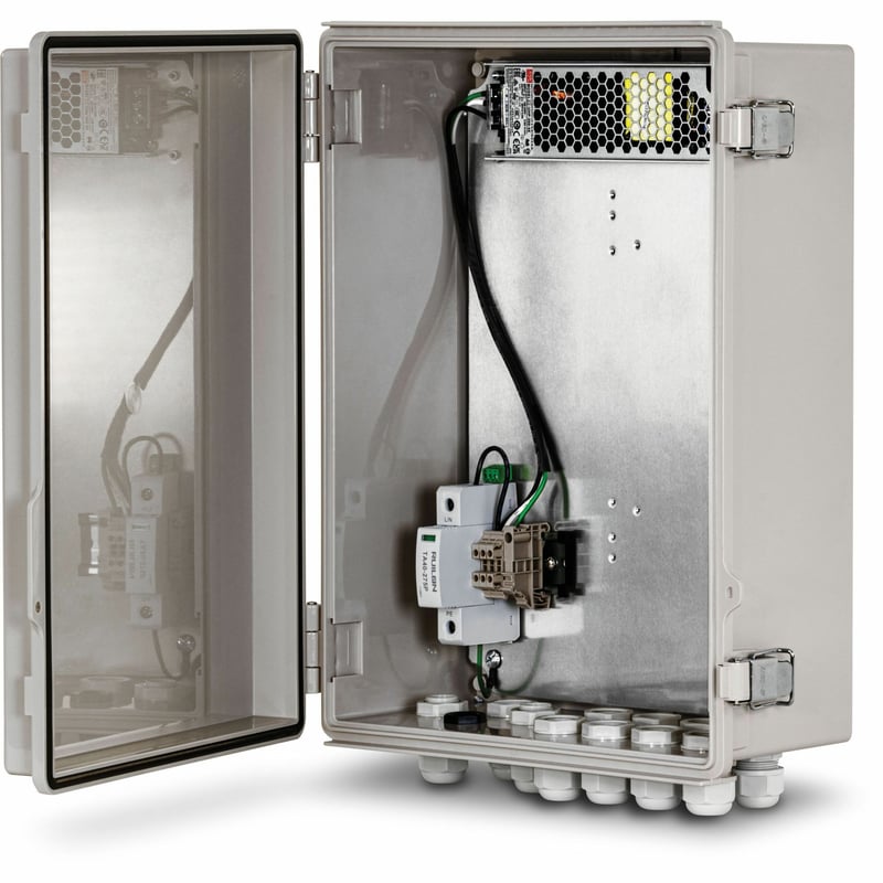 ENCLOSURE WITH POWER SUPPLY OUTDOOR IP68 WEATHERPROOF - Thumbnail 1