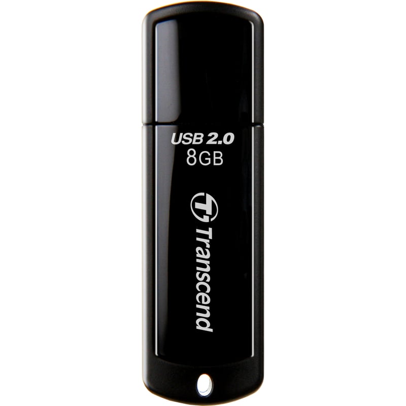 Transcend 8GB JetFlash 350 USB 2.0 Flash Drive - Thumbnail 2