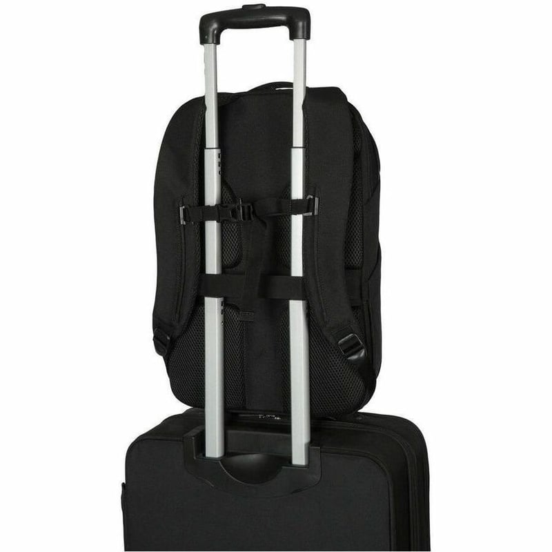 Targus Coastline EcoSmart TBB643GL Carrying Case (Backpack) for 15" to 16" Notebook, Water Bottle - Black - TAA Compliant - Thumbnail 5