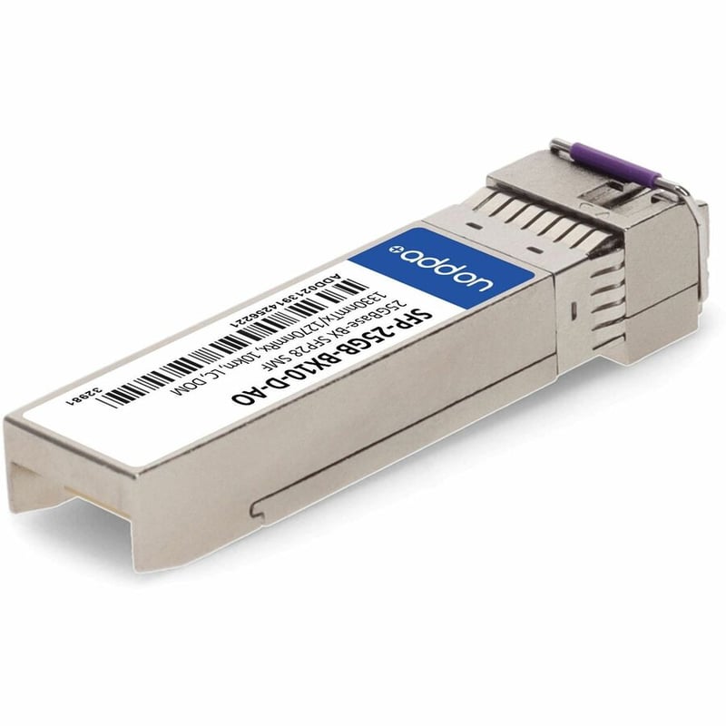 ADDON MSA AND TAA COMPLIANT 25GBASE-BX SFP28 TRANSCEIVER (SMF, 1330NMTX/1270NMRX - Thumbnail 4