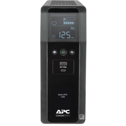 APC by Schneider Electric Back-UPS Pro 1350VA Tower UPS - Thumbnail 3