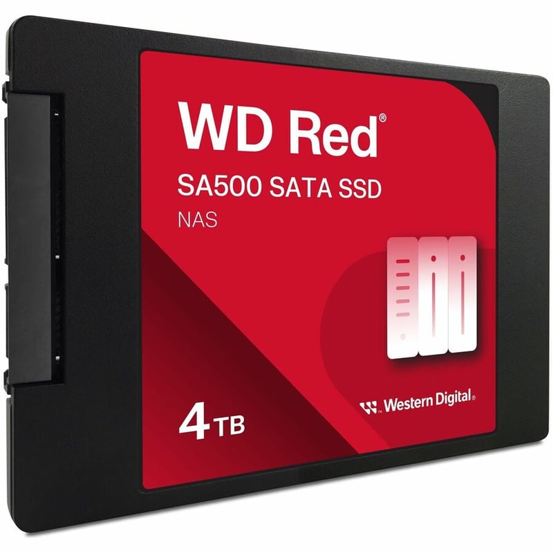 WD 4TB RED SA500 NAS 3D NAND INTERNAL SSD SSD SATA III 6 GBS - Thumbnail 2