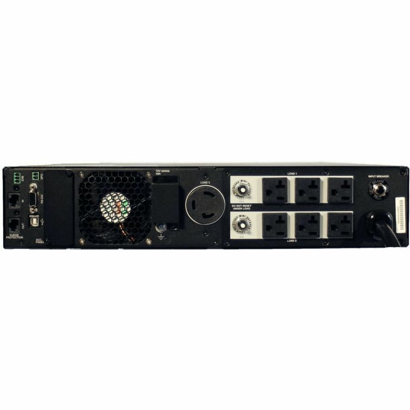 UPS AVR 750VA/675W 2U RACK/TWR W/NETCARD INSTALLED 208V - Thumbnail 4