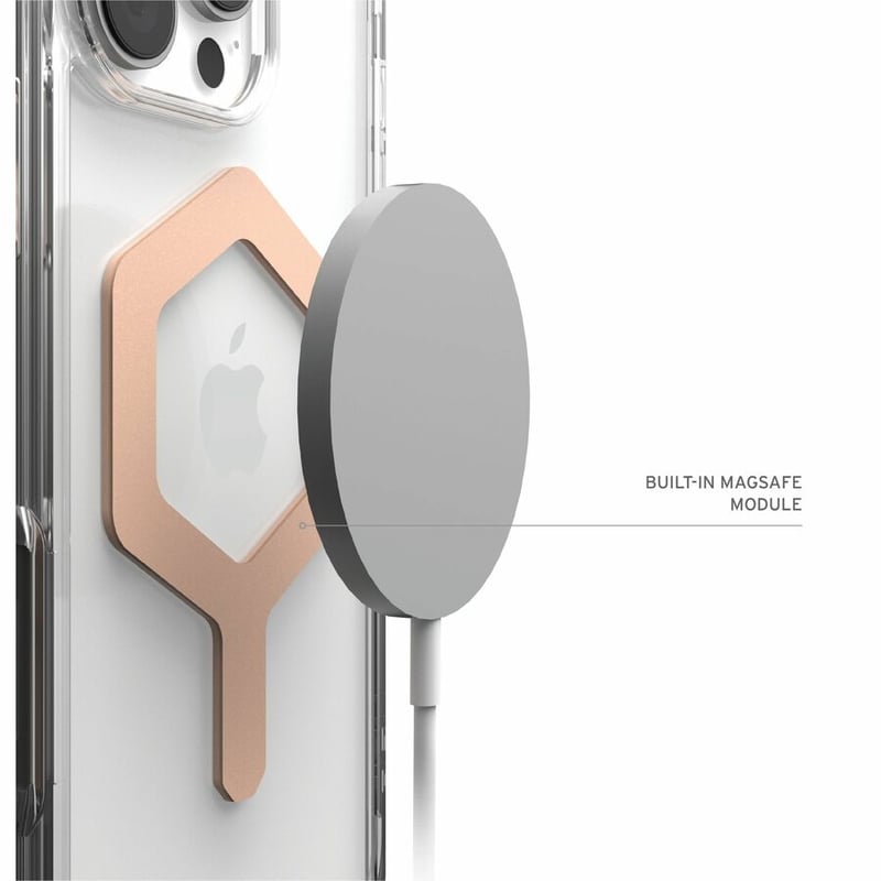 UAG CASE IPH16 PRO PLYO MGSF-ICE/ROSEGLD - Thumbnail 4