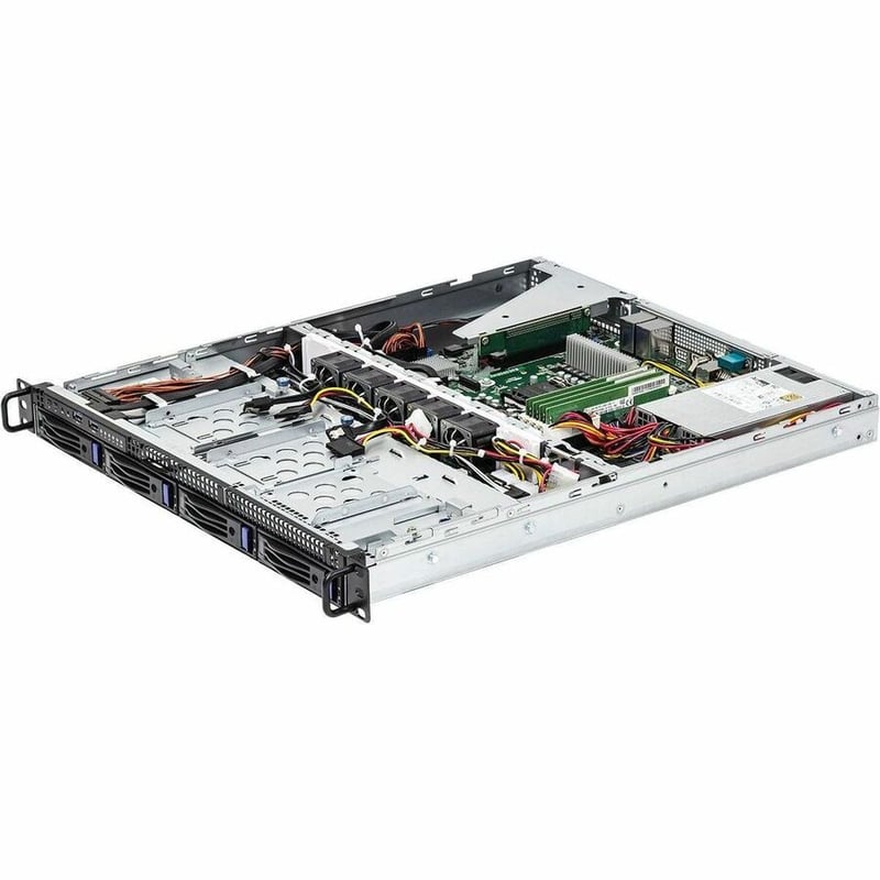 ASROCK RACK 1U4LW-C252 1U RACKMOUNT SERVER BAREBONE 4 BAYS SINGLE SOCKET H5 (LGA - Thumbnail 5