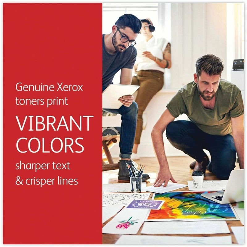 Xerox Original High Yield Laser Toner Cartridge - Single Pack - Black - 1 / Pack - Thumbnail 4