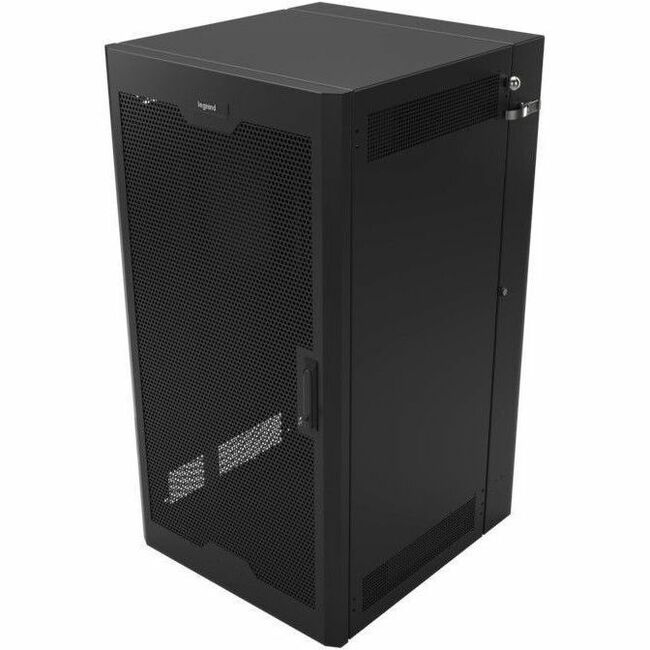 Ortronics Swing-Out Wall-Mount Ruggedized Cabinets, 26RU, Perforated Door - Thumbnail 1