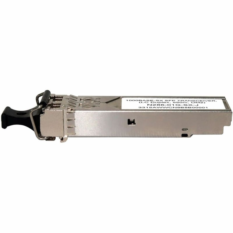 Eaton Tripp Lite Series Juniper-Compatible EX-SFP-1GE-SX SFP Transceiver - 1000Base-SX, LC Duplex MMF, 1.25 Gbps, 850 nm, 550 m (1804 ft.) - Thumbnail 4