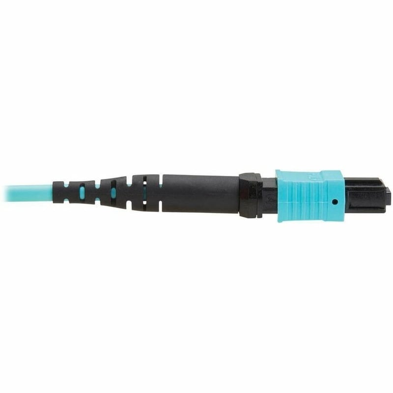 100G MULTIMODE 50/125 OM4 FIBER CABLE 12F MPO/MPO-PC FF AQUA 2M TAA - Thumbnail 5