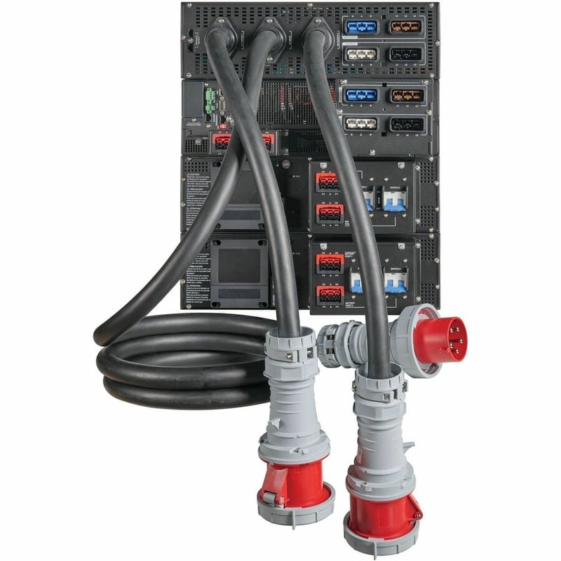 Eaton 5kW UPS bundle/kit model that includes a 5kW Power Module, 5k-MBP, one EBM and NETWORK-M3 card. - Thumbnail 4