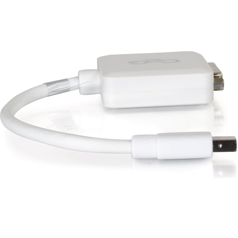 8IN MINI DISPLAYPORT TO DVI M/F WHITE - Thumbnail 3