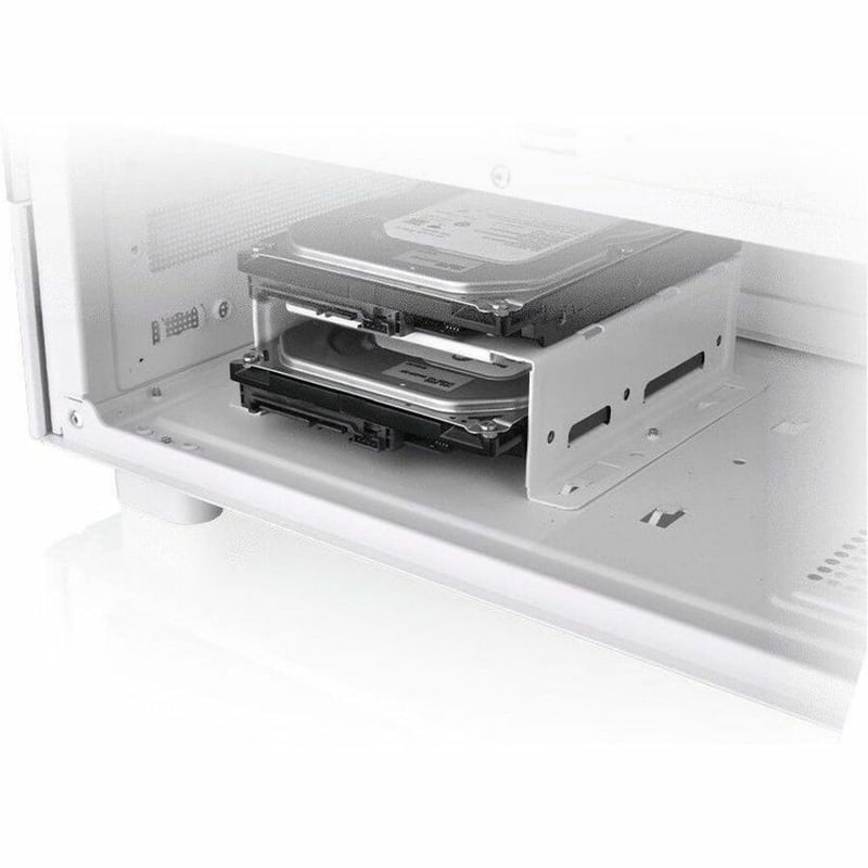 Thermaltake View 270 Plus TG ARGB Snow Mid Tower Chassis - Thumbnail 4