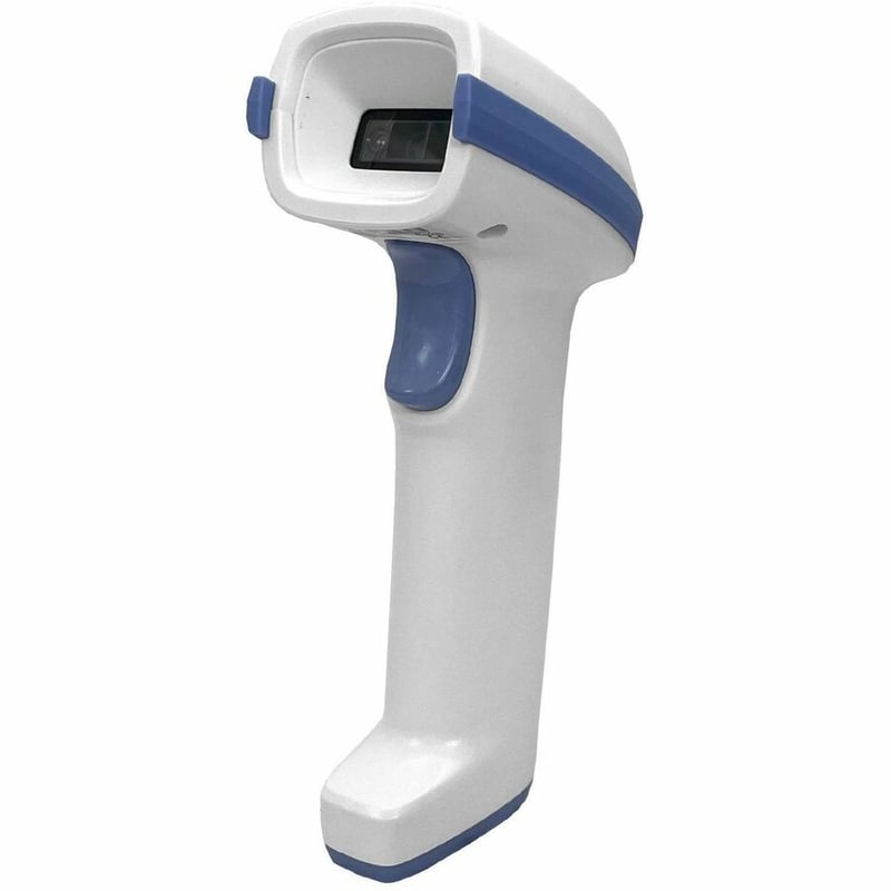 AMBIR BR112 USB BARCODESCANNER HEALTHCARE WHITE / BLUE (BR112-WH) - Thumbnail 2