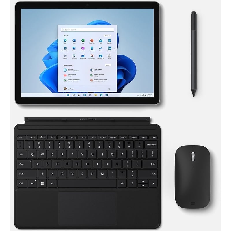 Microsoft Surface Pro 8 Tablet - 13" - 8 GB - 128 GB SSD - Windows 10 Pro - Platinum - TAA Compliant - Thumbnail 5