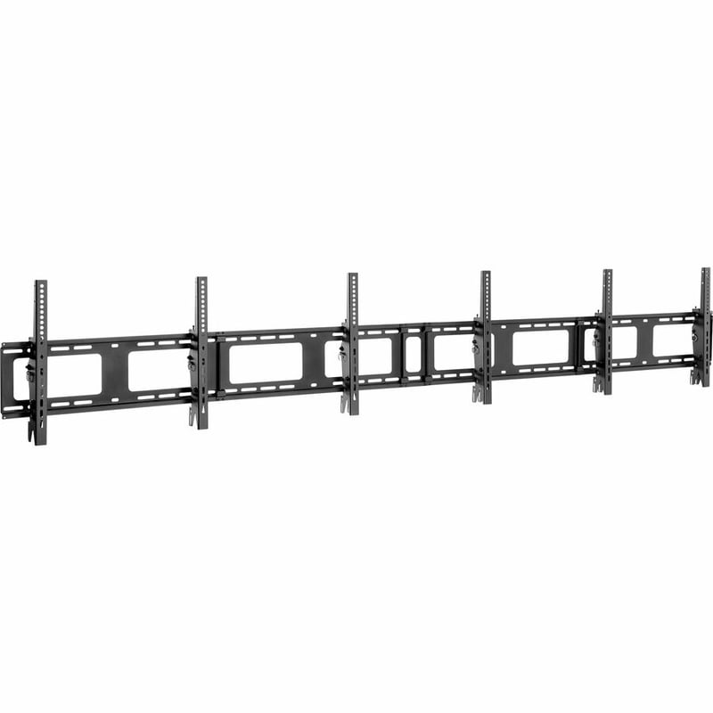 StarTech Triple-Display TV Wall Mount - Menu Board Mount - Landscape - For 40" to 50" VESA Mount Displays - 5 Tilt Settings - Digital Signage Mount - Triple Monitor Wall Bracket - Thumbnail 2