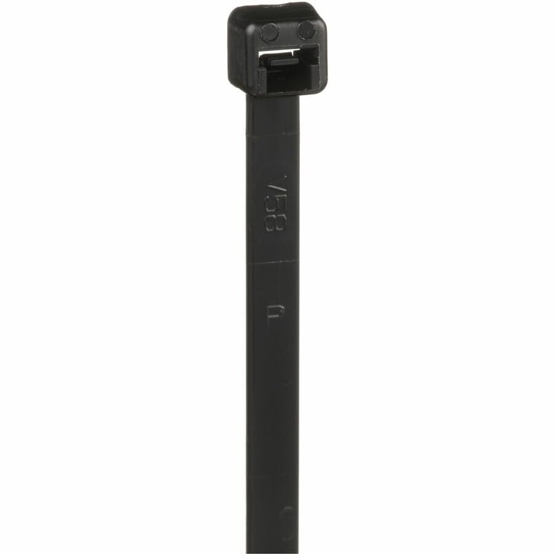 Panduit Cable Tie, Black, UV Nylon 612, 11.5" , 50lb, PK1000 - Thumbnail 3