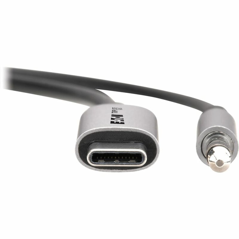 USB-C TO 3.5 MM HEADPHONE JACK ADAPTER CABLE (M/M) 3 FT. (0.9 M) - Thumbnail 2