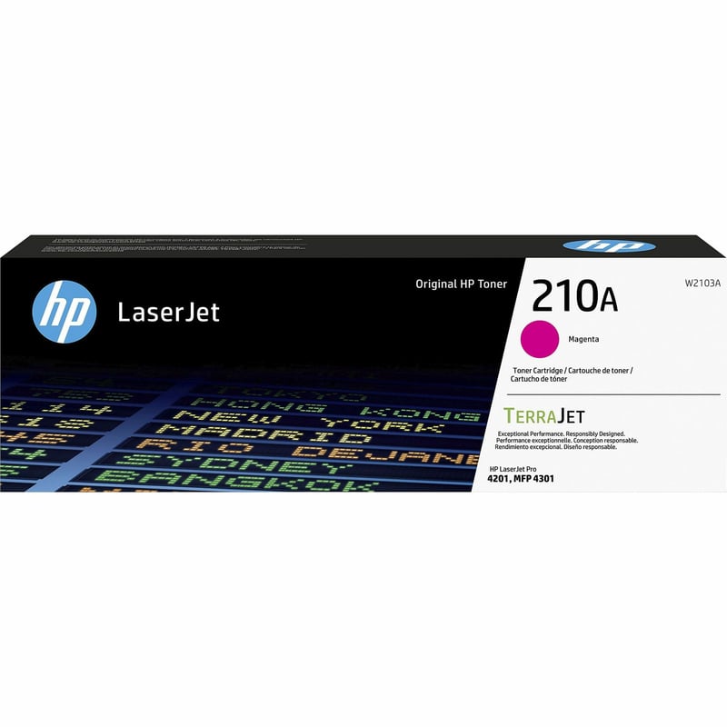 HP 210A Original Laser Toner Cartridge - Magenta Pack - Thumbnail 1